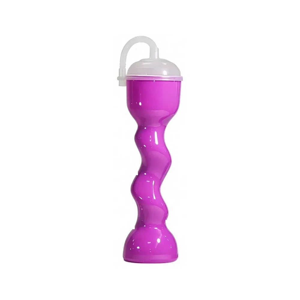 Big Thread Cup Colorful 500 ml — 500 ml PET straw cup