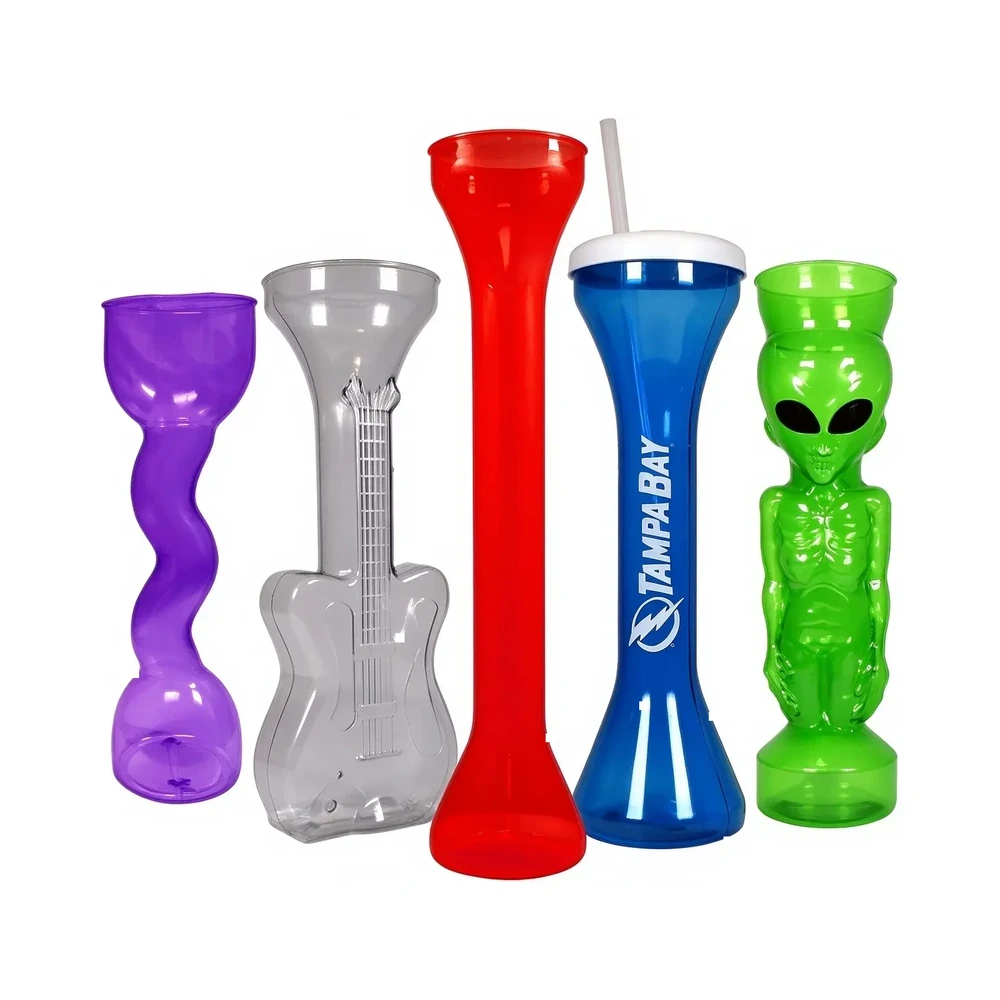 Yard Cup Series Colorful 600 ml — 600 ml PET straw cup