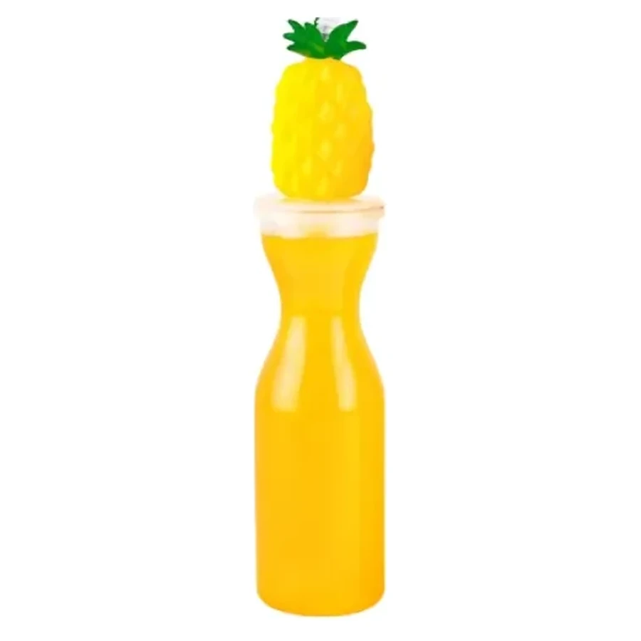 Pineapple Topper 450 ml Bottle — 450 ml PET straw cup