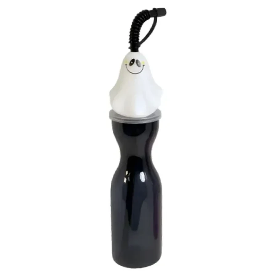 White Ghost Topper Big Cup — 700 ml PET straw cup