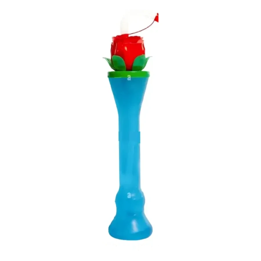 Blue and Red Shaped Fruit Character Cup — 500–600 ml PET straw cup